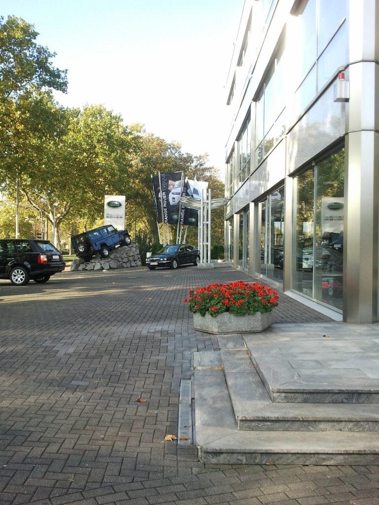 Mein Jaguar X-Type im Jahr 2011 unmittelbar vor der Übergabe beim Händler